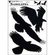 Samolepky Silueta ptáci ( vzor 2 ) 38x30  AND-429-2