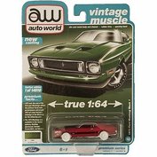 FORD MUSTANG MACH 1 1973 ULTRA RED AUTO WORLD AW64352-6B