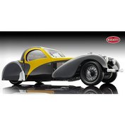 BUGATTI TYPE 57 SC ATALANTE 1937 BLACK / YELLOW LIMITED EDITION 500 PCS. BAUER BAU-7828-Z75Y BUGATTI TYPE 57 SC ATALANTE 1937 BLACK / YELLOW LIMITED EDITION 500 PCS. BAUER BAU-7828-Z75Y