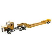 CATERPILLAR TAHAČ CT660 w/ XL 120 TRAILER DIECAST MASTERS CAT-85503C