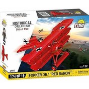 COBI 2986 GREAT WAR LETADLO FOKKER DR. 1 RED BARON Cobi CO-2986 5902251029869