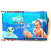 Pampers active baby 64 ks, 4-9 kg Procter & Gamble D-250511-2