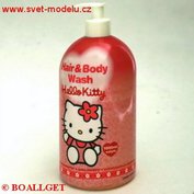 Hello Kitty 1 l - 2v1 sprchový gel + šampon pro děti  D-VPO-608773