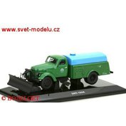 ZIS 164A/ PM-10 STREET CLEANING WITH SNOW PLOUGH GREEN/BLUE DIP MODELS DIP-116403