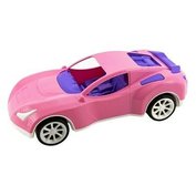 Auto sportovní růžové pro holky3616x12 cm TEDDIES H-606351