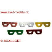 Maska brýle - škraboška laser  H-9200025-4