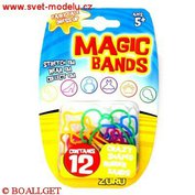 MAGICKÉ GUMIČKY MAGIC BANDS FAIRYTALE DRESS-UP 12 kusů v balení ZURU H-ZQB12-2