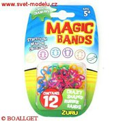MAGICKÉ GUMIČKY MAGIC BANDS CREEPY CRAWLERS 12 kusů v balení ZURU H-ZQB12-3