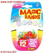MAGICKÉ GUMIČKY MAGIC BANDS FANTASY WORLD 12 kusů v balení ZURU H-ZQB12-8