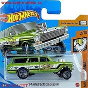 AUTÍČKO HOTWHEELS MUSCLE MANIA CHEVROLET NOVA WAGON GASSER 1964 HOT WHEELS HW-GHF17 AUTÍČKO HOTWHEELS MUSCLE MANIA CHEVROLET NOVA WAGON GASSER 1964 HOT WHEELS HW-GHF17