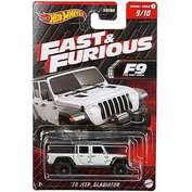 AUTÍČKO HOT WHEELS HNR99 FAST & FURIOUS RYCHLE A ZBĚSILE JEEP GLADIATOR 2020 SILVER HOT WHEELS