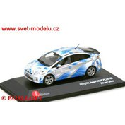 TOYOTA PRIUS NEW PLUG-IN SILVER/BLUE J-Collection JC209
