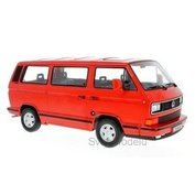 VOLKSWAGEN T3 BUS WHITE STAR 1993 RED L.E. 500 PCS. KK-SCALE KKS-180203 VOLKSWAGEN T3 BUS WHITE STAR 1993 RED L.E. 500 PCS. KK-SCALE KKS-180203