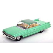 CADILLAC DEVILLE SERIES 62 COUPE 1961 LIGHT GREEN / GREEN METALLIC KK-SCALE KKS-181253