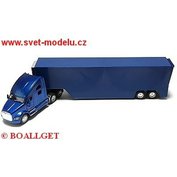 KENWORTH T700 BLUE w/ CONTAINER  KINTOY KS-KT1302DBLUE