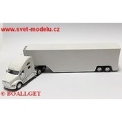 KENWORTH T700 WHITE w/ CONTAINER  KINTOY KS-KT1302DWHITE