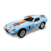 SHELBY COBRA DAYTONA COUPE 1965 BLUE LUCKY DIE CAST LDC-92408BL