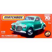 AUTÍČKO MATCHBOX HLD52 DRIVE YOUR ADVENTURE PLYMOUTH COUPE 1941 Matchbox MA-HLD52