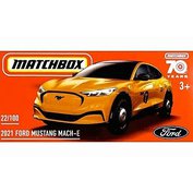 AUTÍČKO MATCHBOX HLD94 DRIVE YOUR ADVENTURE FORD MUSTANG MACH-E 2021 YELLOW Matchbox MA-HLD94