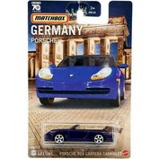 AUTÍČKO MATCHBOX HPC63 GERMANY PORSCHE 911 CARRERA CABRIO BLUE Matchbox MA-HPC63