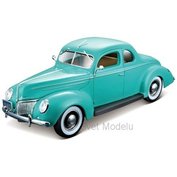 FORD DE LUXE COUPE 1939 TURQUOISE Maisto MAIS-31180T