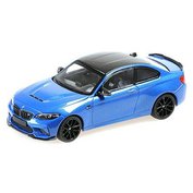 BMW M2 CS 2020 BLUE w/ BLACK WHEELS  Minichamps MC-410021026