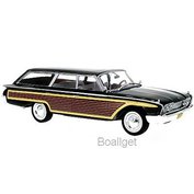 FORD COUNTRY SQUIRE 1960 BLACK / WOODEN MCG MCG-18073