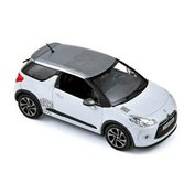 CITROEN DS3 RACING 2010 WHITE WITH GREY ROOF Norev NO-155276