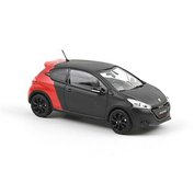 Peugeot 208 GTi 30TH 2014 Black Matt and Red Norev NO-472821