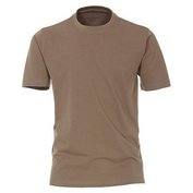 Pánské tričko Casa Moda 3XL - 7XL krátký rukáv hnědá Casa Moda ODE-CAS-004200-625