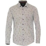 Pánská košile Casa Moda Kent Casual Fit modní tisk  dlouhý rukáv vel. 3XL - 7XL (48 - 56) Casa Moda