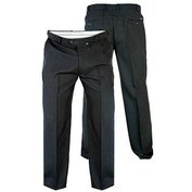Pánské společenské kalhoty černé 5XL - 8XL Duke ODE-DUK-1405B