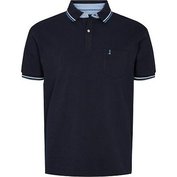 Pánské tričko  s límečkem - polokošile 41121/0580 NORTH 56°4 tmavě modré elastické stretch krátký...