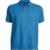 Pánské tričko s límečkem - polokošile modrá NORTH 56°4 krátký rukáv 4XL - 8XL NORTH 56°4
