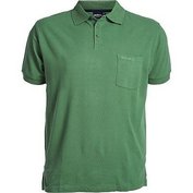 Pánské tričko s límečkem - polokošile zelená NORTH 56°4 krátký rukáv  4XL - 8XL NORTH 56°4