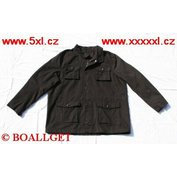 Pánská jarní - podzimní bunda černá  ODE-P35004