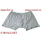 Pánské boxerky šedé nadměrné 4XL - 9XL   ODE-P48002