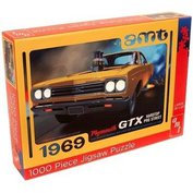 PUZZLE AMT 1000 dílků PLYMOUTH GTX HARDTOP PRO STREET AUTO WORLD PAMT-04756