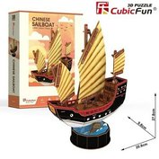 PUZZLE 3D CUBIC FUN T4033H ČÍNSKÁ LOD ŘÍMSKÁ VÁLEČNÁ LOD CUBICFUN 3D PUZZLE PCF-T4033H