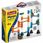 KULIČKOVÁ DRÁHA QUERCETI MIGOGA MARBLE RUN TRANSPARENT BASIC 45 PCS. QUERCETTI QUE-6546