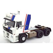 DAF 3300 SPACE CAB 1986 WHITE / BLUE / RED 700 PCS. ROAD KINGS RK-180091