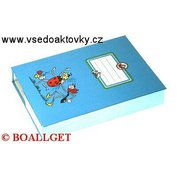 ŠKOLNÍ DESKY BOX A5 Ferda Mravenec modrý  S-DE-140007-01