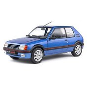 PEUGEOT 205 MK.1 GTI 1.9L BLEU MIAMI 1988 Solido SO-S1801708 PEUGEOT 205 MK.1 GTI 1.9L BLEU MIAMI 1988 Solido SO-S1801708