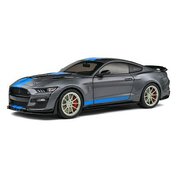FORD SHELBY GT500 KR 2022 SILVER / BLUE STRIPES Solido SO-S1805908