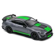 SHELBY MUSTANG GT500 2020 GREY W/NEON GREEN Solido SO-S4311504