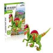 STAVEBNICE PĚNOVÁ 3D VELOCIRAPTOR 62 PCS MON BEST SY1015 5900733639612