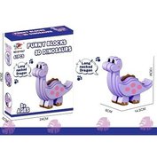 STAVEBNICE PĚNOVÁ 3D DINOSAURUS LONG NECKED DRAGON 41 PCS MON BEST SY1047 5900733639803