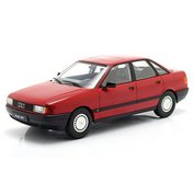 AUDI 80 B3 1989 BRIGHT RED TRIPLE 9 COLLECTION T9-1800343