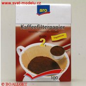 Kávové filtry č.2 / 50 ks  VS-2691
