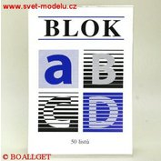Blok 14050 eko - A4 nelinkovaný, 50 listů  VS-314050